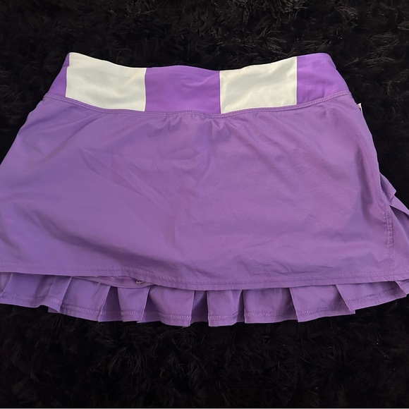 Lululemon Athletica Purple and White Skort - Picture 1 of 2
